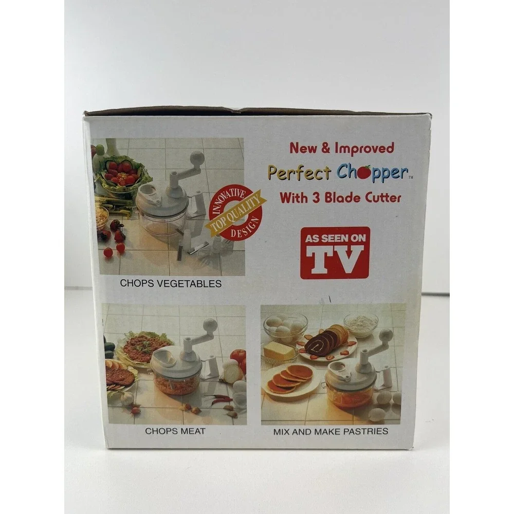 Perfect Chopper AS SEEN ON TV New and Improved Professional (Top Quality, Open)
